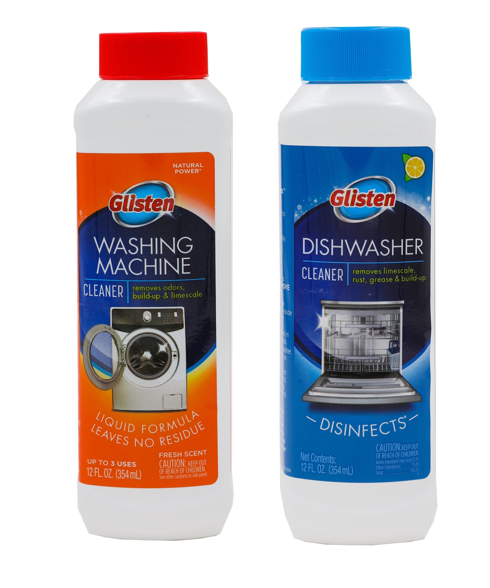 Glisten Dishwasher and Washing Machine Cleaner – Don Aslett
